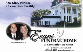 1 Schermata Evans Funeral Home