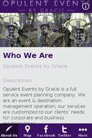 Opulent Events by Gracie poster