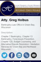 Atty. Gregory A. Holbus โปสเตอร์