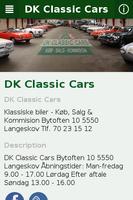 DK Classic Cars Affiche