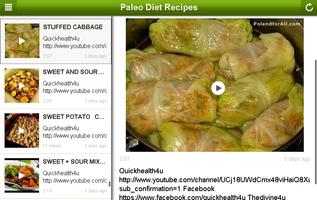 Paleo Diet Recipes captura de pantalla 3