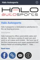 Halo Autosports পোস্টার