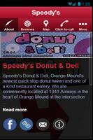 Speedy's Donut & Deli Plakat