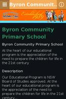 Byron Community Primary School ポスター