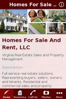 Homes For Sale And Rent, LLC Affiche