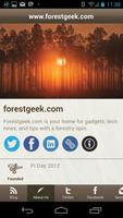 برنامه‌نما ForestGeek عکس از صفحه