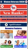 Women Veterans ROCK! New Ranks ポスター