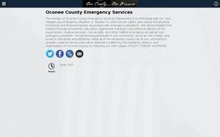 Oconee Emergency Services تصوير الشاشة 2