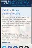 NMotion Home Veterinary Care captura de pantalla 1