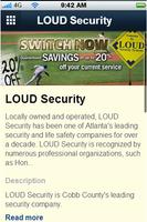 LOUD Security Sytems poster