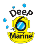 Deep 6 Marine.com Zeichen