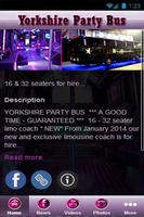 Yorkshire Party Bus App स्क्रीनशॉट 1