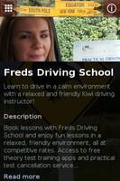 Freds Driving School poster