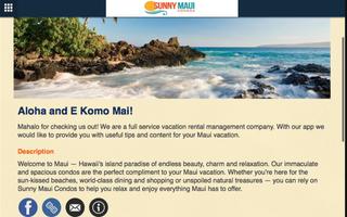 Sunny Maui Condos скриншот 2
