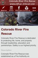 Colorado River Fire Rescue Affiche