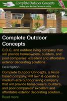 Complete Outdoor Concepts पोस्टर