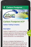 Carbon Footprint ACP Cartaz