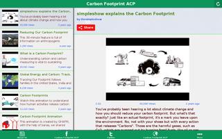 Carbon Footprint ACP capture d'écran 3