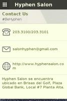 برنامه‌نما Hyphen Salon Panamá عکس از صفحه