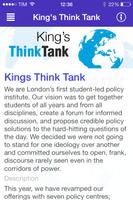 Kings Think Tank Affiche