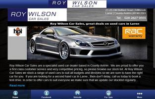Roy Wilson Car Sales capture d'écran 2