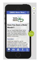 EMWD Water Waste Reporter Plakat