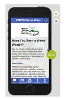 EMWD Water Waste Reporter poster