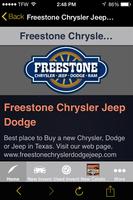 Freestone Chrysler Jeep Dodge โปสเตอร์