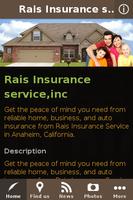 Rais Insurance service,inc plakat