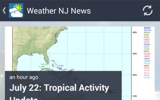 Weather NJ capture d'écran 2
