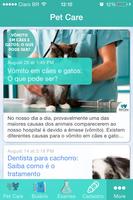 Pet Care para cães e gatos Poster