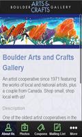 Boulder Arts Gallery plakat