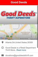 Good Deeds Thrift Superstores Affiche