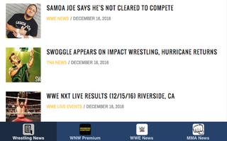 Wrestling News World captura de pantalla 2
