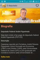 Deputado André Figueiredo plakat