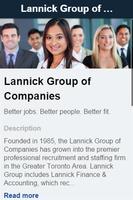 Poster Lannick Group