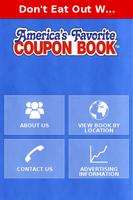 America's Favorite Coupon Book Affiche