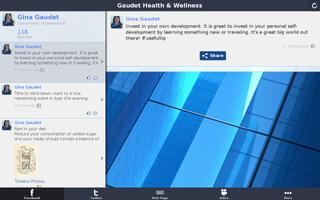 Gaudet Health & Wellness captura de pantalla 3