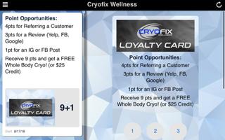 Cryofix Wellness capture d'écran 2