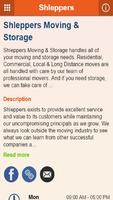 1 Schermata Shleppers Moving & Storage