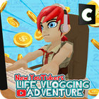 New Youtubers Life Vlogging Adventure آئیکن