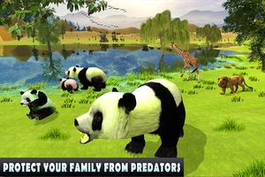 1 Schermata Wild Panda Family Jungle Sim