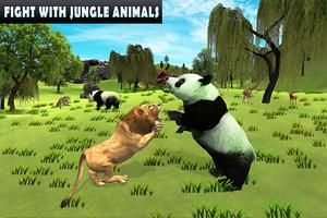 2 Schermata Wild Panda Family Jungle Sim