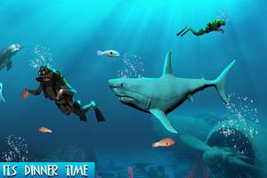 Angry Wild Shark Sim ảnh chụp màn hình 1