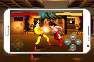 Goku Dragon Warrior VS Super Heroes Screenshot 2