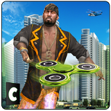 Fidget Spinner Gangster VS City Mafia Zeichen