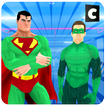 Super Hero Green Man Battle Simulator