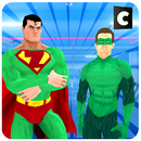 Super Hero Green Battle Simulator APK