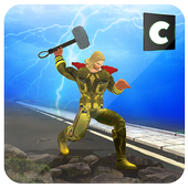 Hammer Hero VS Monster Super Hero :City Battle icon