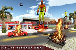 Супергерои Fidget Spinner Battle скриншот 2